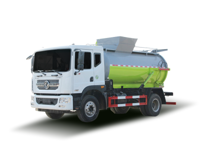 國(guó)六東風(fēng)D9 8方餐廚垃圾車