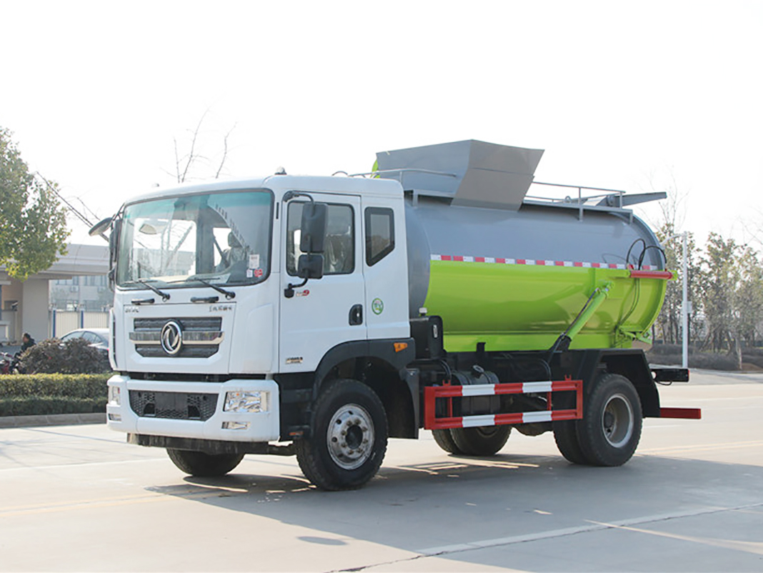 國六東風D9 8方餐廚垃圾車