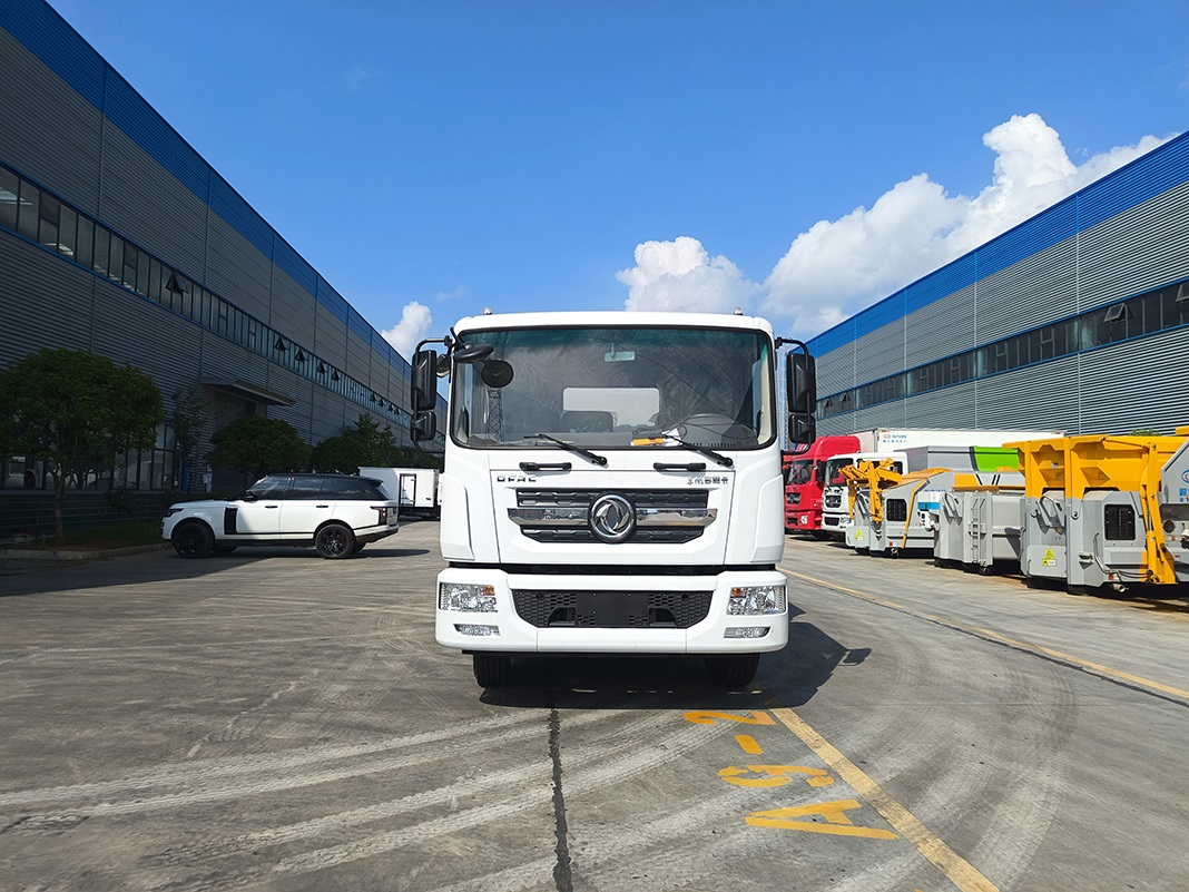 國六東風D9 15方對接垃圾車