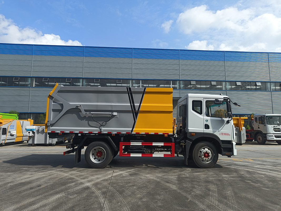 國六東風D9 15方對接垃圾車